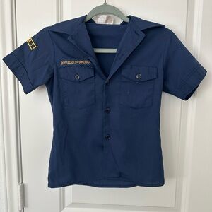 Boy Scouts Official Short sleeve Button Down Shirt